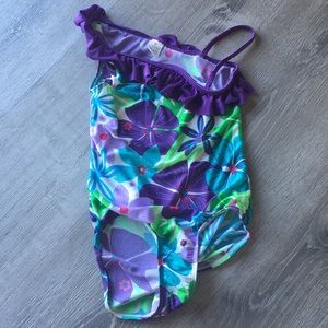 kids 1989 Place one piece swimsuit !!